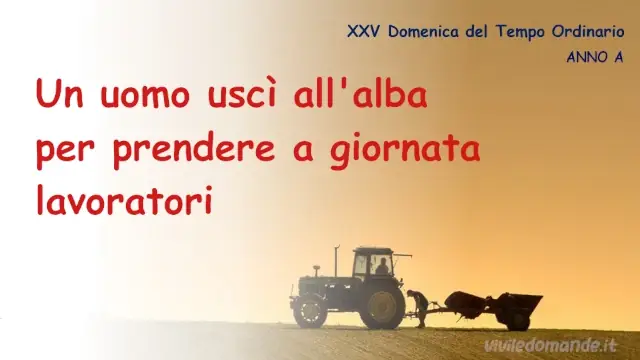 la generosità del padrone che esce ad ogni ora del giorno