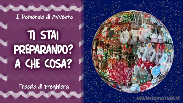 Ti stai preparando a che cosa?