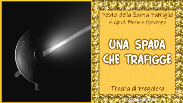 una spada che trafigge